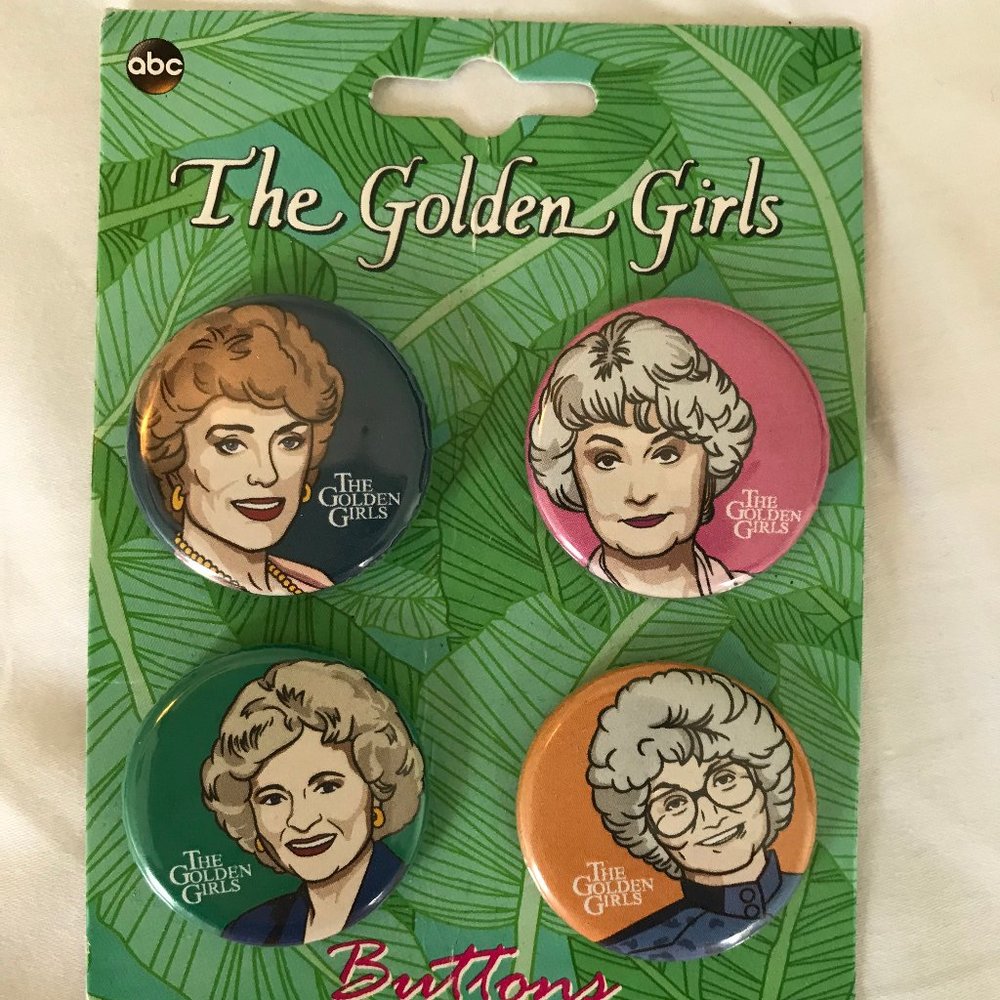 Golden Girls Icon Jacket Buttons